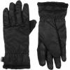 image:imageisotoner Womens Recycled Sleekheat Stretch Chevron Quilted Smartdri Cold Weather Glove Touchscreen CapableBlack