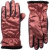 image:imageisotoner Womens Recycled Sleekheat Stretch Chevron Quilted Smartdri Cold Weather Glove Touchscreen CapableRed