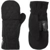 image:imageisotoner Womens Smart Dri Woven Sport Flip Top Gloves  30542 Black SM