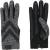 image:imageisotoner Womens SmartDri Spandex 3Button Length Chevron Glove  A30730 Black Heather SM