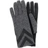 image:imageisotoner Womens SmartDri Spandex Shortie Glove Unlined  A30737 Black Heather LXL