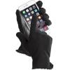 image:imageisotoner Womens Stretch Fleece Glove  Microluxe One SizeHeather Grey
