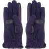 image:imageisotoner Womens Stretch Fleece Glove  Microluxe One SizeMidnight