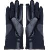image:imageisotoner Womens Stretch Leather Glove  FleeceBlack