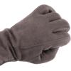 image:imageisotoner Womens Water Repellent Touchscreen Microsuede Shortie GlovesAsh