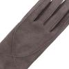 image:imageisotoner Womens Water Repellent Touchscreen Microsuede Shortie GlovesAsh
