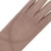 image:imageisotoner Womens Water Repellent Touchscreen Microsuede Shortie GlovesCamel