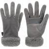 image:imageisotoner Womens Water Repellent Touchscreen Stretch Mya Faux Fur Cuff GlovesAsh