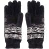 image:imageisotoner womens Chenille Snowflake Glove  UltraplushBlack