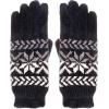 image:imageisotoner womens Chenille Snowflake Glove  UltraplushBlack