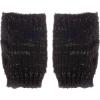 image:imageisotoner womens Cozy Faux Fur Knit Glove  UnlinedBlack