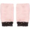 image:imageisotoner womens Cozy Faux Fur Knit Glove  UnlinedDusted Blush