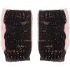 image:imageisotoner womens Cozy Faux Fur Knit Glove  UnlinedDusted Blush