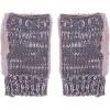 image:imageisotoner womens Cozy Faux Fur Knit Glove  UnlinedDusty Lavender