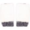 image:imageisotoner womens Cozy Faux Fur Knit Glove  UnlinedIvory