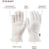 image:imageisotoner womens Stretch Fleece Gloves With Microluxe Lining and Smart Touch TechnologyIvory