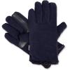 image:imageisotoner womens Stretch Fleece Gloves With Microluxe Lining and Smart Touch TechnologyMidnight Blue