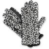 image:imageisotoner womens Stretch Fleece Gloves With Microluxe Lining and Smart Touch TechnologySnow Leopard