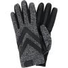 image:imageIsotoner Womens Touchscreen Chevron Winter Glove with Microluxe LiningBlack Heather