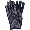 image:imageIsotoner Womens smartDRI Chevron Shortie Touchscreen Gloves  30004 SmallMedium Grey Leopard