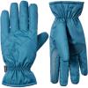 image:imageisotoner Womens Dual Lined Water Repellent Quilted Touchscreen GlovesPeacock