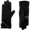 image:imageisotoner Womens SmartDri Fleece Gloves WOverlap Wrist Microluxe One Size Black  A30749
