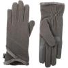 image:imageisotoner Womens Stretch Fleece Glove  Microluxe One SizeHeather Grey