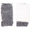 image:imageisotoner womens Cozy Faux Fur Knit Glove  UnlinedIvory