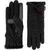 image:imageisotoner womens Stretch Fleece Gloves With Microluxe Lining and Smart Touch TechnologyBlack Watch Vent
