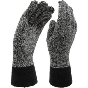 image:imageIsotoner Womens Heathered Lightweight Gloves One Size Black amp Gray