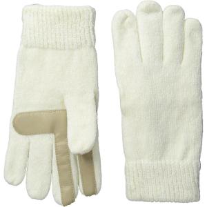 image:imageIsotoner Womens Solid Chenille Knit smarTouch GlovesIvory