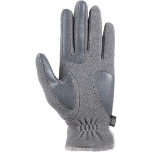 image:imageisotoner Womens Stretch Fleece Gloves with Microluxe and Smart Touch Technology