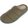 image:imageIsotoner Mens Crinkled Tech Puffer Hoodback SlipperLoden