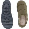 image:imageIsotoner Mens Crinkled Tech Puffer Hoodback SlipperLoden