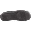 image:imageIsotoner Mens Microterry Moccasin Slipper with Memory Foam Heel Cushion and Versatile SoleBlack