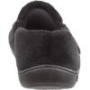 image:imageIsotoner Mens Microterry Moccasin Slipper with Memory Foam Heel Cushion and Versatile SoleBlack