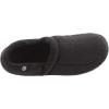 image:imageIsotoner Mens Microterry Moccasin Slipper with Memory Foam Heel Cushion and Versatile SoleBlack