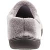 image:imageIsotoner Mens Microterry Moccasin Slipper with Memory Foam Heel Cushion and Versatile SoleCharcoal