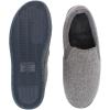 image:imageMens Brady Mens Knit Closed Back SlippersAsh