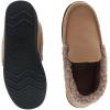 image:imageMens Brushed Knit Lewis Moccasin SlippersBuckskin