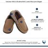 image:imageMens Brushed Knit Lewis Moccasin SlippersBuckskin