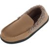 image:imageMens Brushed Knit Lewis Moccasin SlippersBuckskin