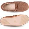 image:imageisotoner Mens Berber Aspen Closed Back Slippers With Memory Foam Comfort and Breathable LiningCognac