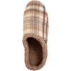 image:imageisotoner Mens Flanel IndoorOutdoor Slide Slippers Taupe 1314 Medium D