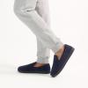 image:imageisotoner Mens IndoorOutdoor Breathable Diamond Corduroy Slippers With Memory Foam ComfortNavy Blue