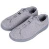 image:imageisotoner Mens IndoorOutdoor Heathered Knit Brady Closed Back Slippers With Memory Foam Comfort and Heel SupportAsh