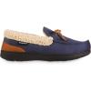 image:imageisotoner Mens IndoorOutdoor Slipon Vincent Microsuede Moccasin Slippers With Memory Foam ComfortNavy Blue