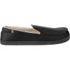 image:imageisotoner Mens Moccasin Slippers with Microsuede Upper and Gel Infused Memory Foam SoleBlack