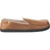 image:imageisotoner Mens Moccasin Slippers with Microsuede Upper and Gel Infused Memory Foam SoleCognac
