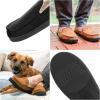 image:imageisotoner Mens Moccasin Slippers with Microsuede Upper and Gel Infused Memory Foam SoleCognac